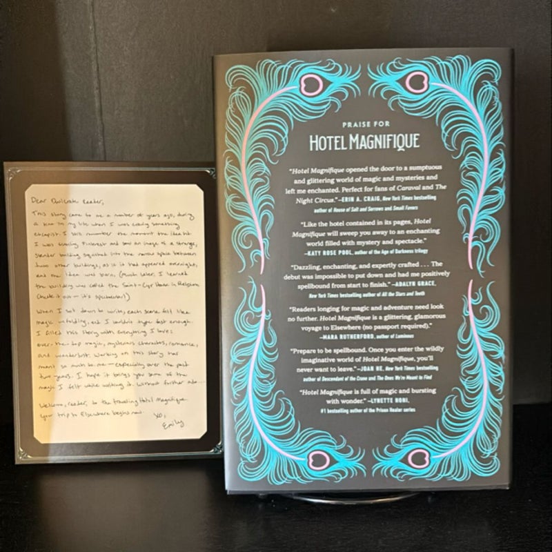 Owlcrate Signed Hotel Magnifique 