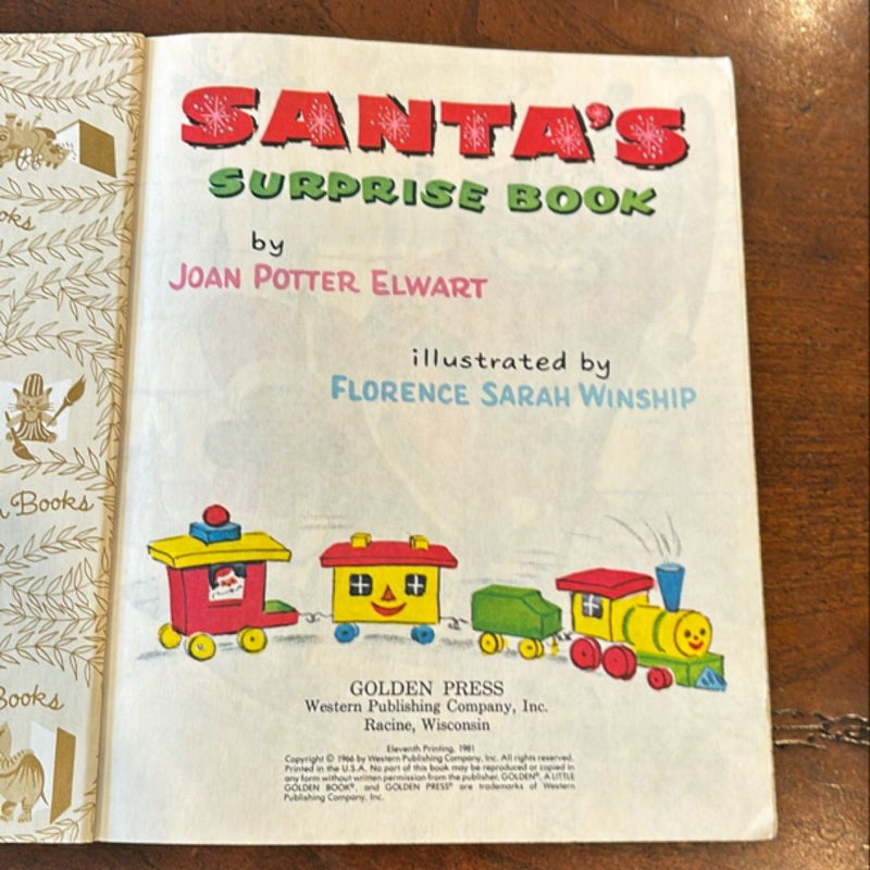 Santa’s Surprise Book