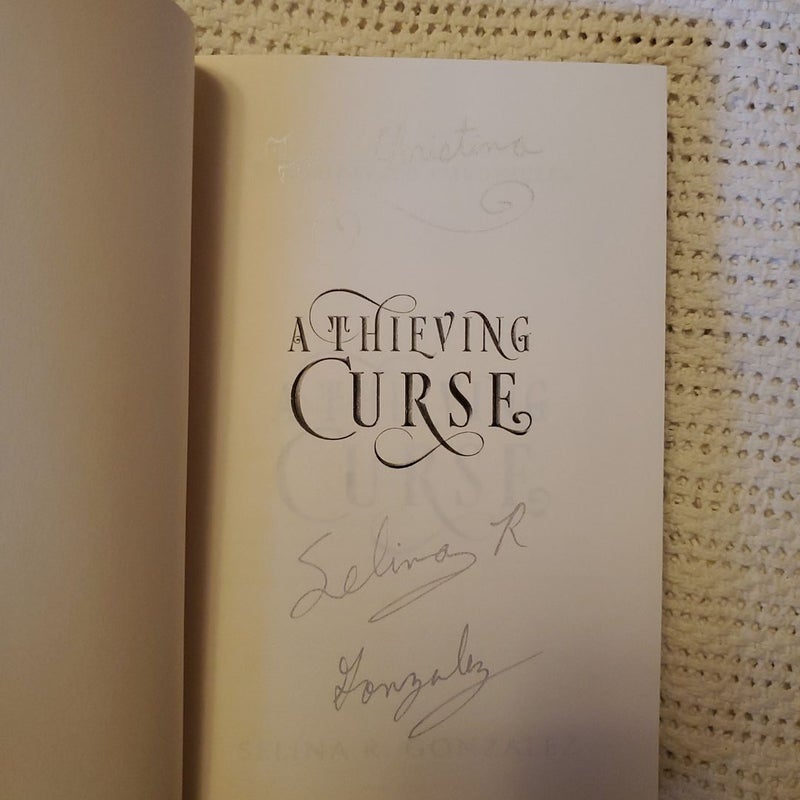 A Thieving Curse-Signed Copy