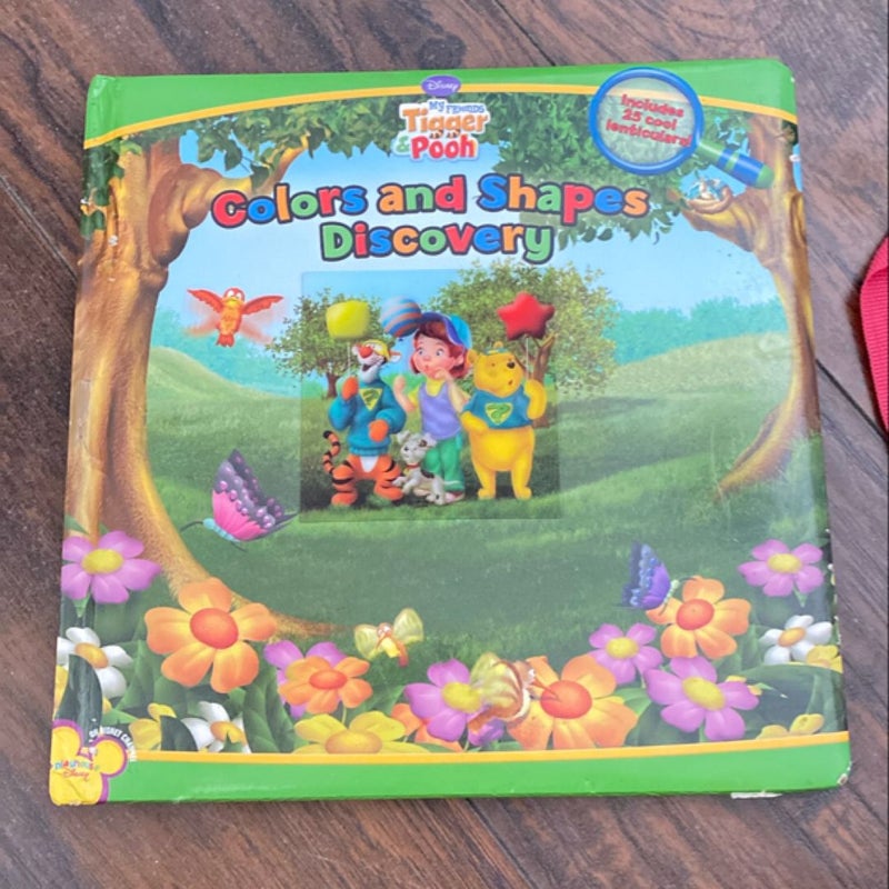 My Friends Tigger and Pooh Colors and Shapes Discover by