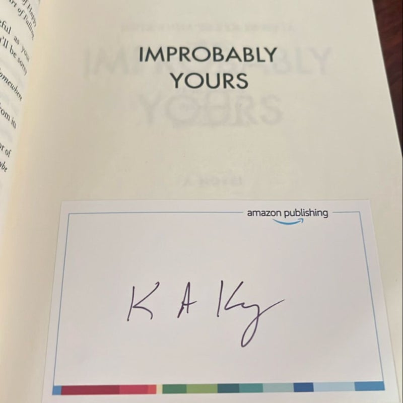 Improbably Yours