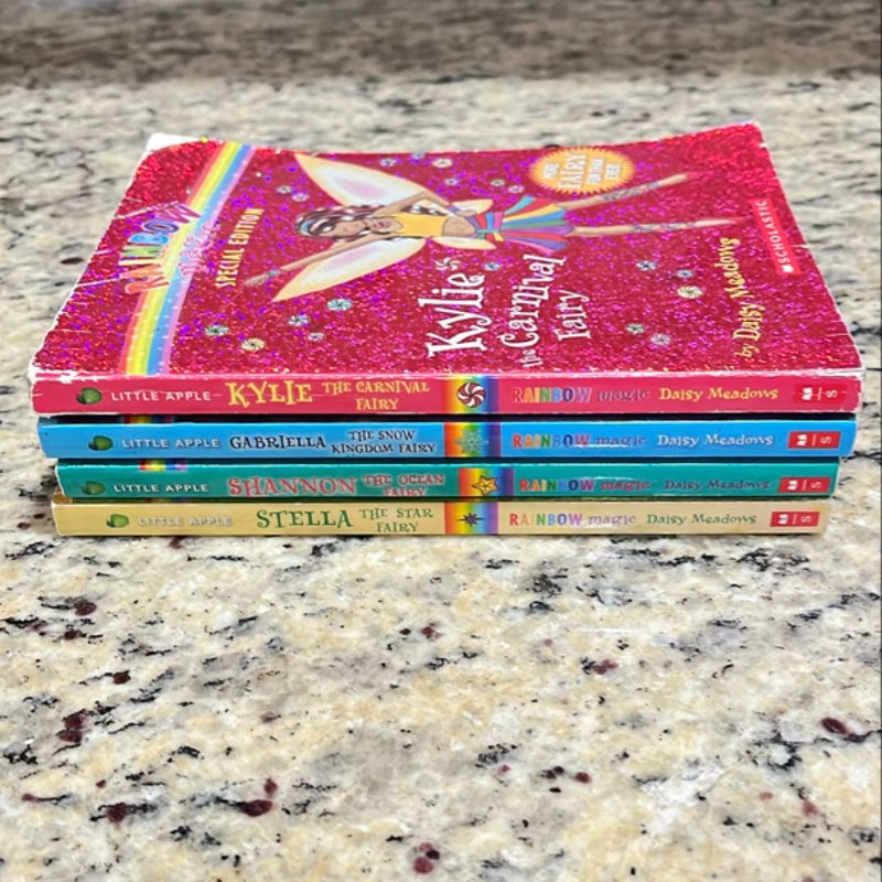 Rainbow Magic.  4 assorted books