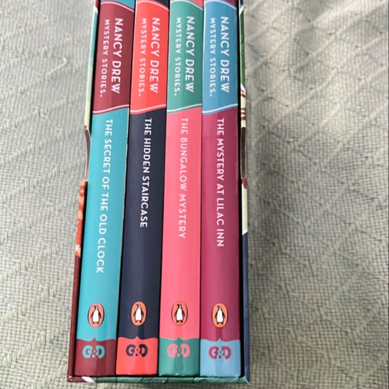 Nancy Drew Mystery Stories Books 1-4