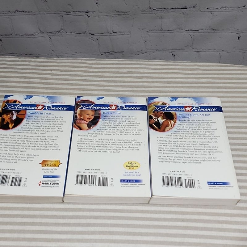 Harlequin American Romance book lot