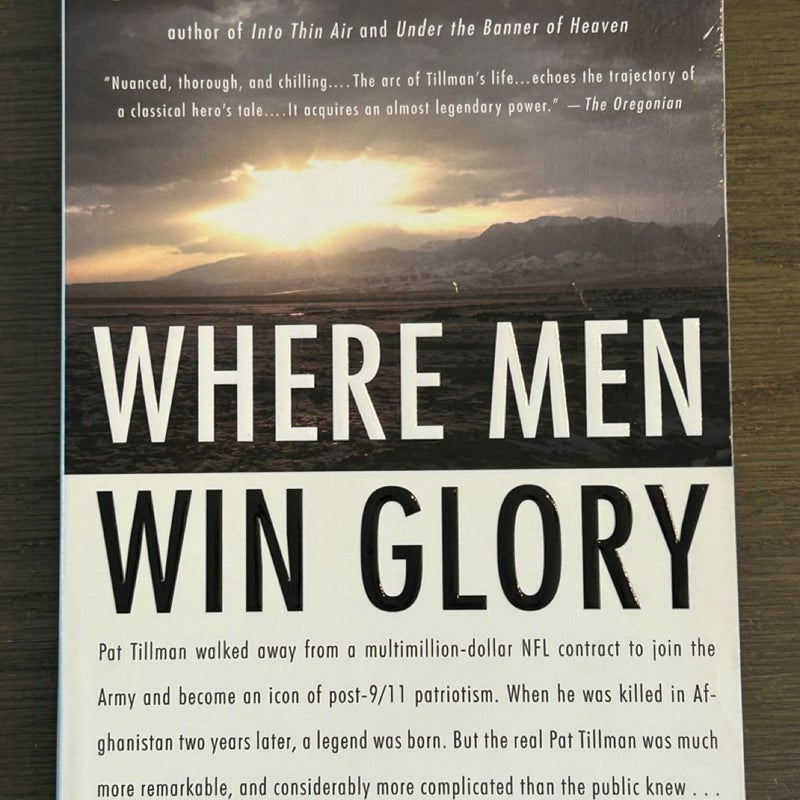 Where Men Win Glory