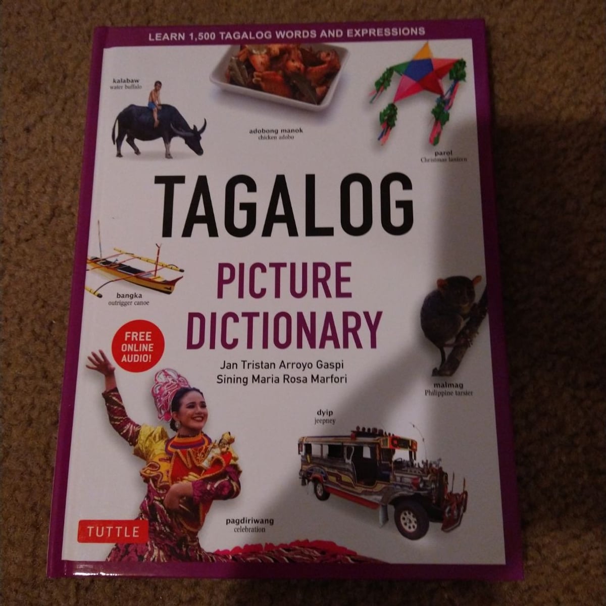 Tagalog Picture Dictionary by Jan Tristan Gaspi, Sining Maria Rosa Marfori