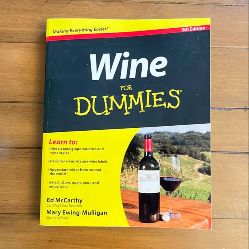 Wine for Dummies®