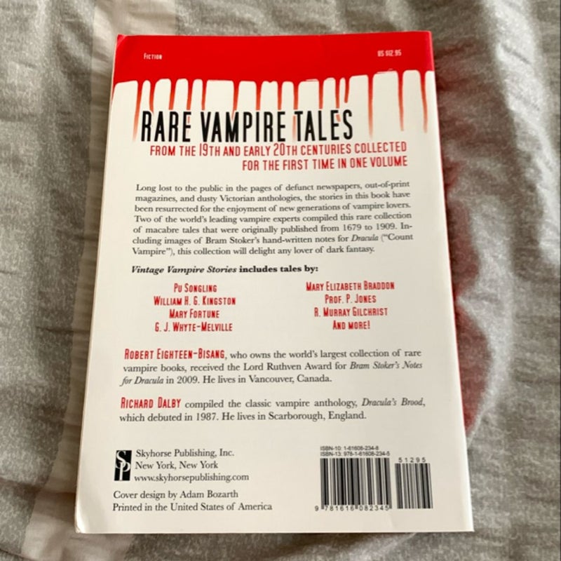 Vintage Vampire Stories