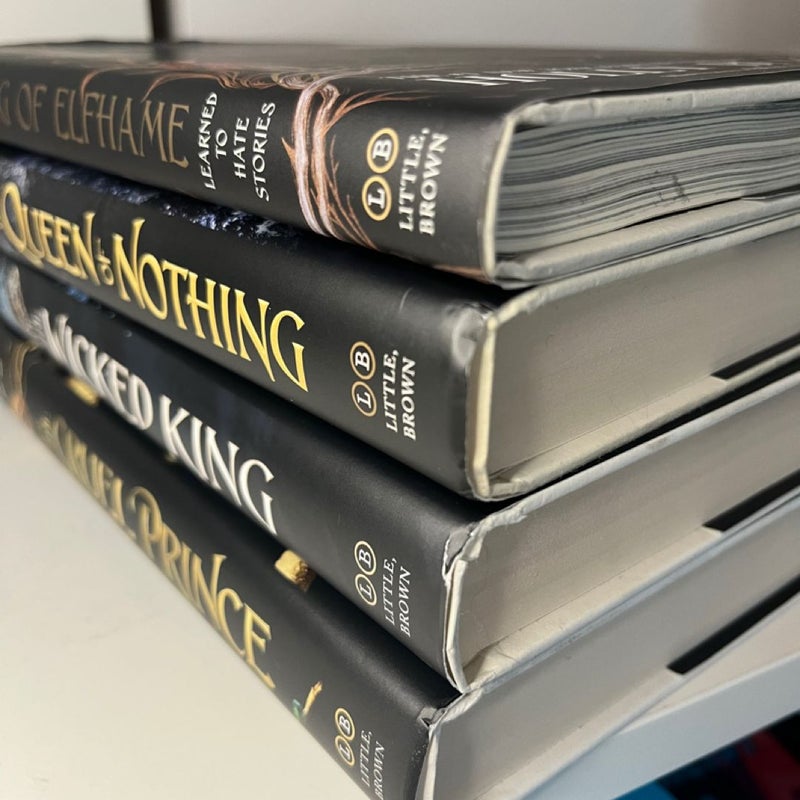 The Cruel Prince B&N Edition Signed (Complete Series)