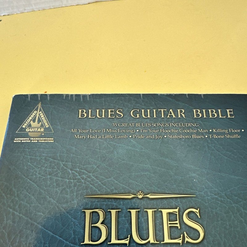 Blues Guitar Bible 