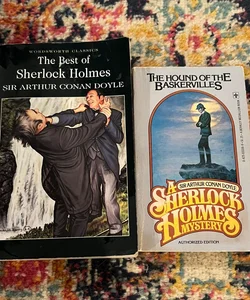 The Hound of the Baskervilles 1971 & The Adventures Of Sherlock Holmes VTG PBs