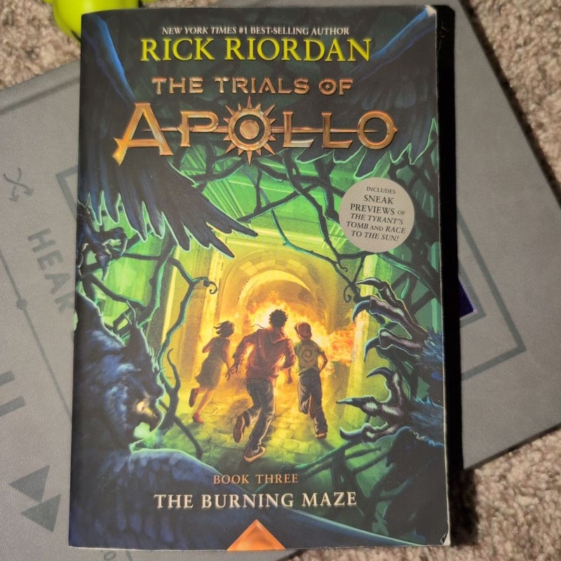 The Burning Maze (Trials of Apollo, the Book Three)