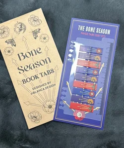 Bone season Book Tabs by Fairyloot