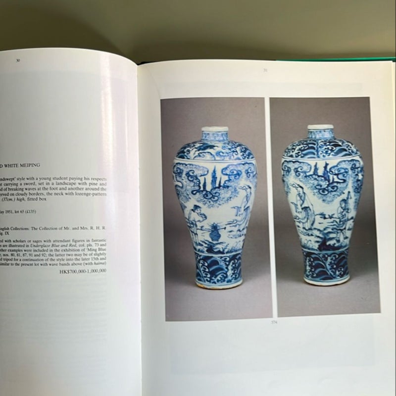 Important Early Ming Blue and White Porcelain