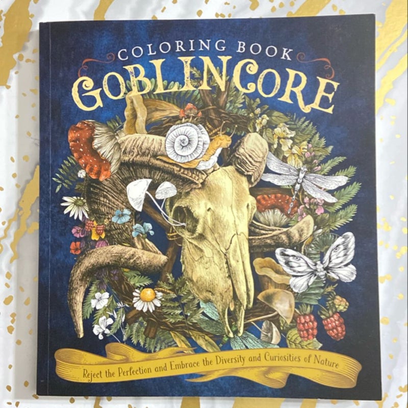 Goblincore Coloring Book
