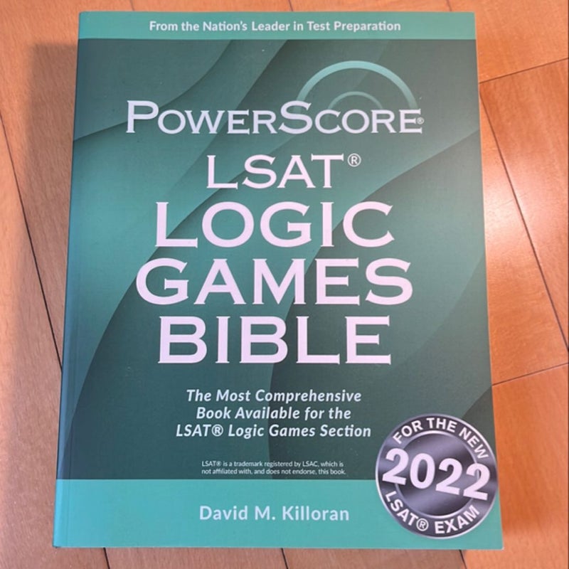 LSAT Logic Games Bible