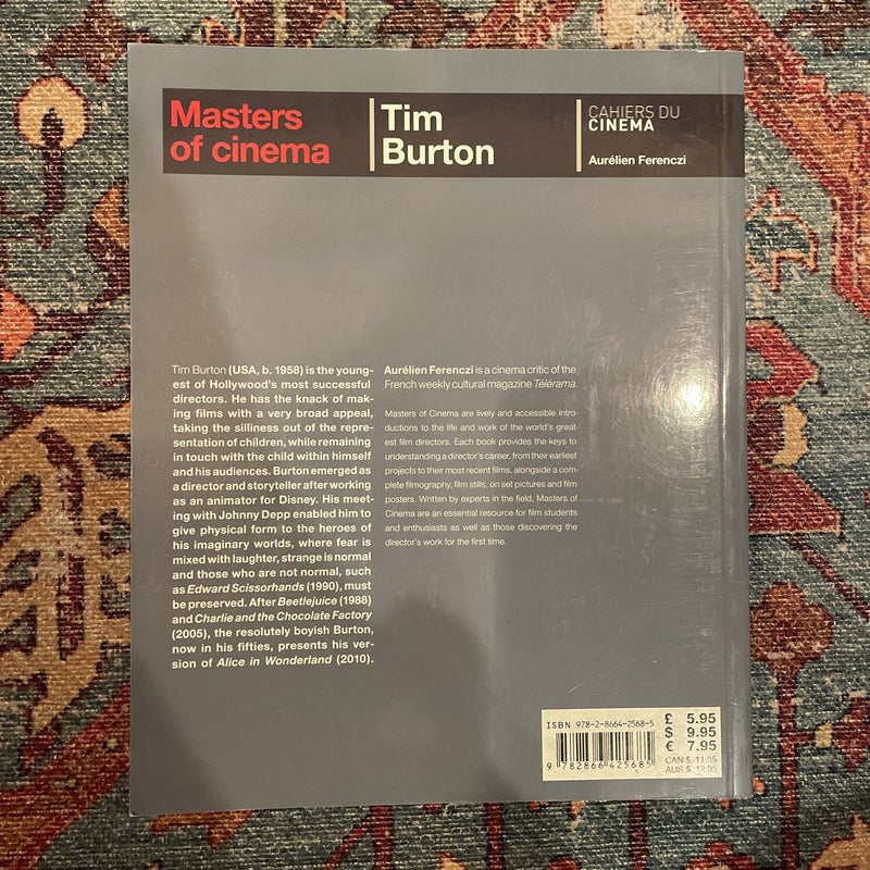 Burton, Tim (Masters of Cinema Series)