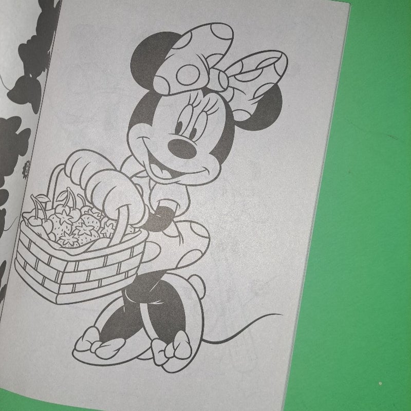 Mickey and Minnie Mouse Coloring Books 