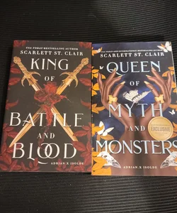 King of Battle and Blood and  Queen Of Myth and Monsters
