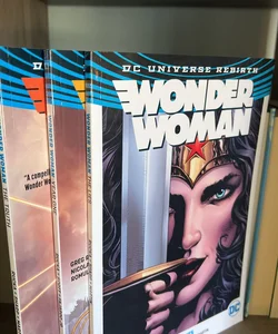 Wonder Woman Vol 1, 2, and 3