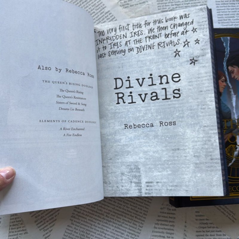 Letters if Enchantment duology special editions