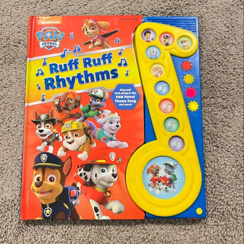 Nickelodeon PAW Patrol: Ruff Ruff Rhythms Sound Book