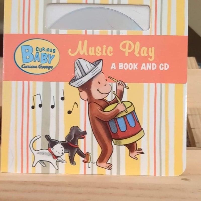Curious Baby Music Play Book with CD