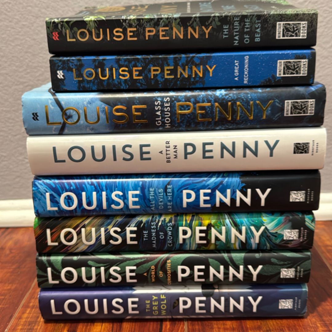 Chief Inspector Gamache Bundle 11-13 & 15-19 (6 hardbacks and 2 paperbacks) 