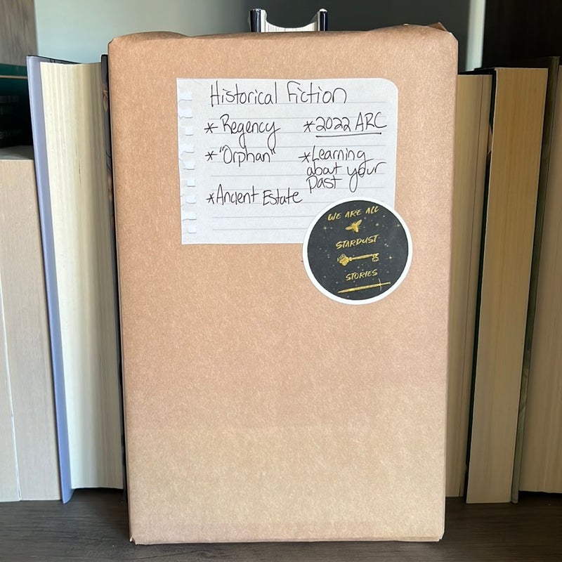 Historical Fiction Blind Date with a Book