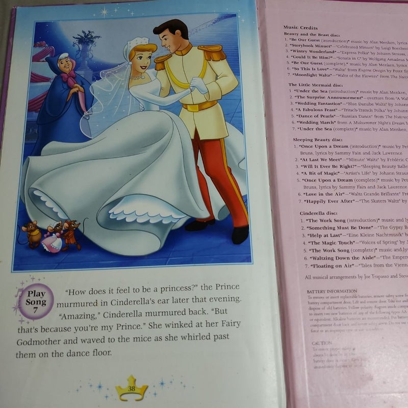 Disney Princess Music Player Storybook