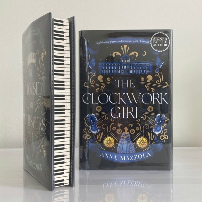 Waterstones The Clockwork Girl (SIGNED Excl SOLD OUT) & The House of Whispers