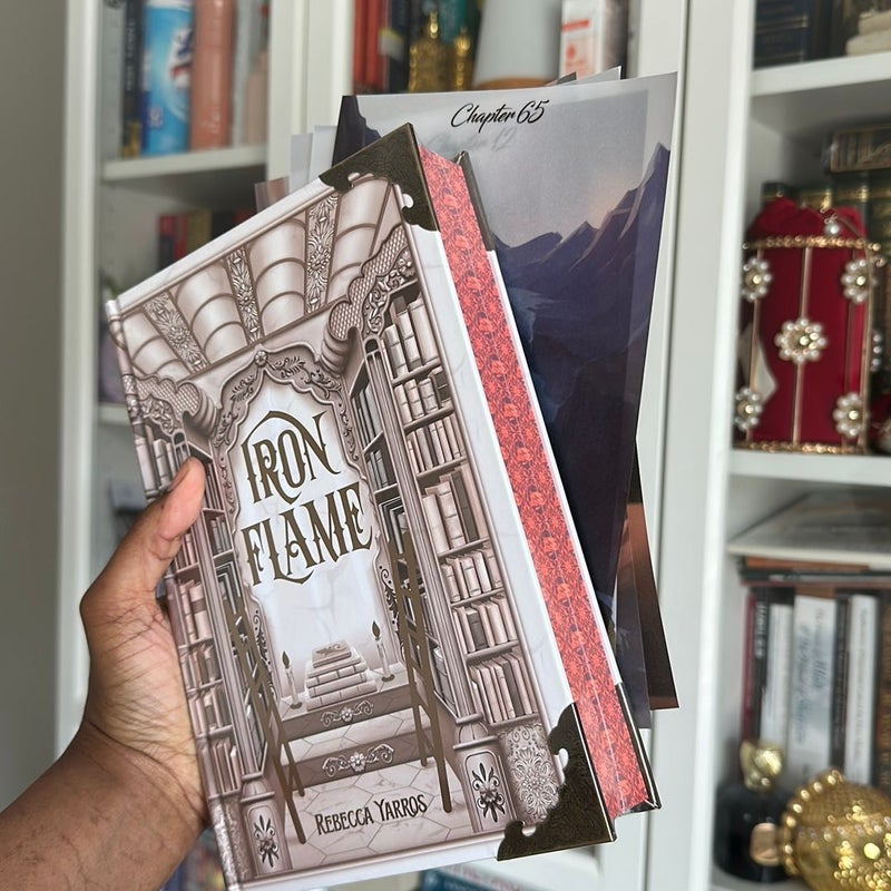 IRON FLAME the bookish box