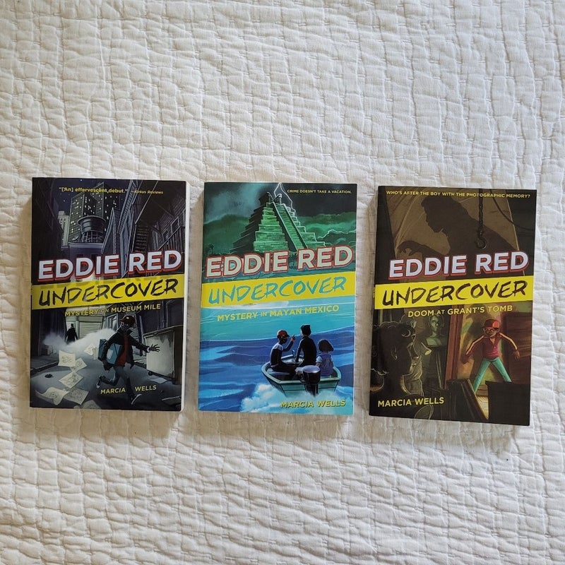 Set of Three Eddie Red Undercover