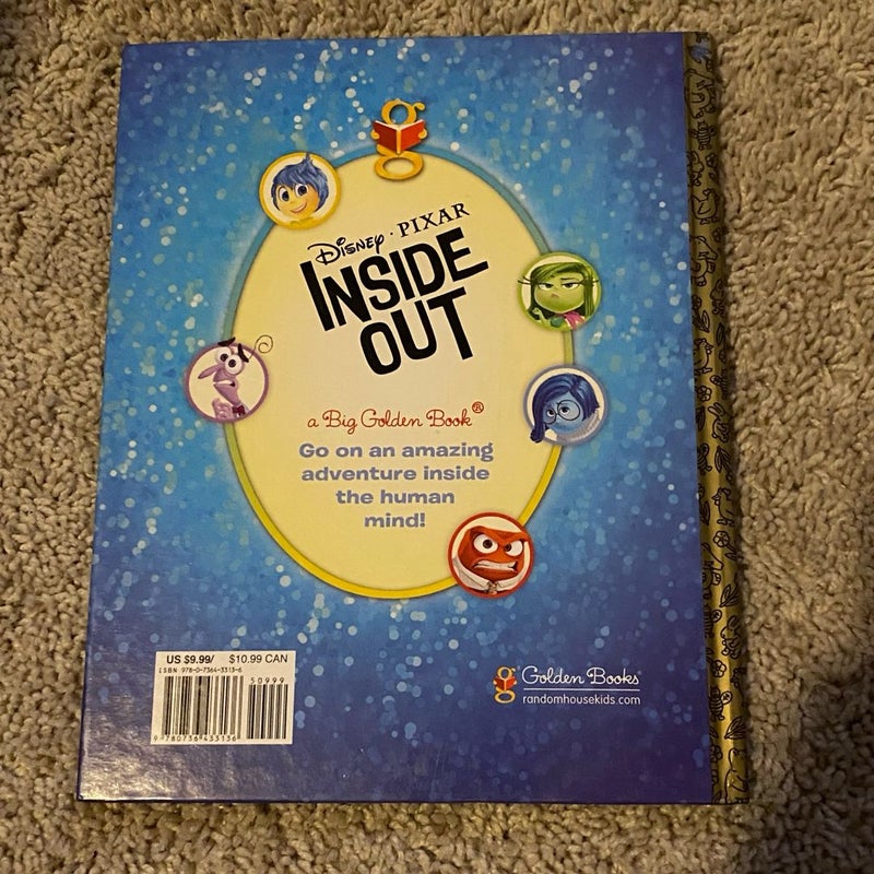 Inside Out Big Golden Book (Disney/Pixar Inside Out)