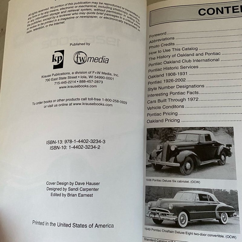 Standard Catalog of Pontiac, 1926-2002