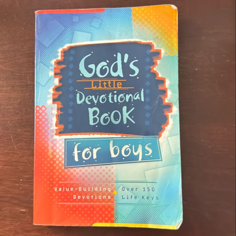 God's Little Devotional Book for Boys