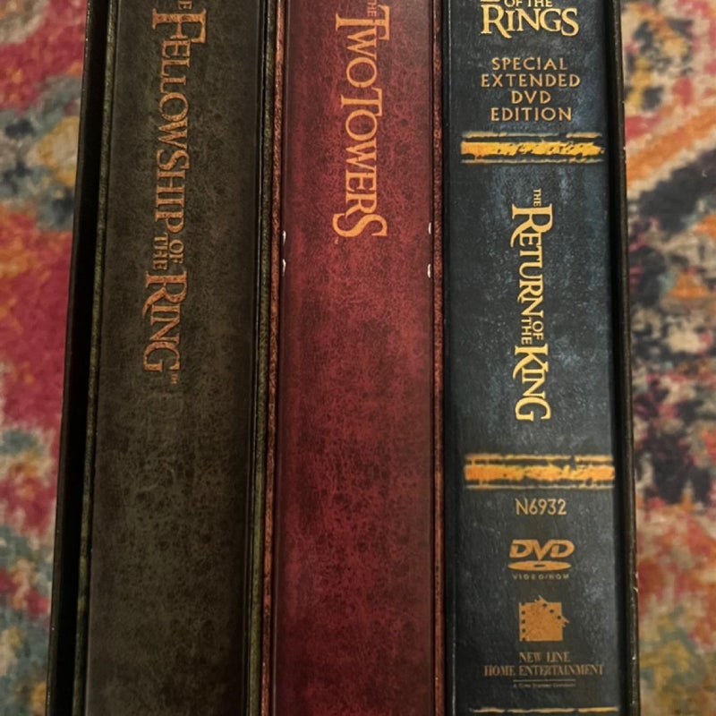 The Lord of the Rings Trilogy Special Extended Edition 12-DVD set GOOD
