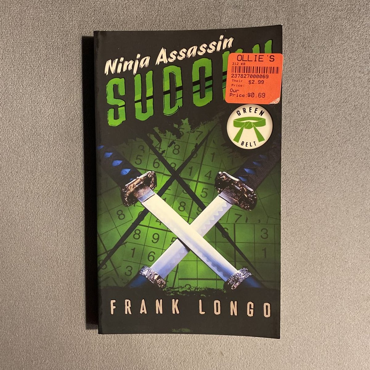 Ninja assassin sudoku green belt by frank longo