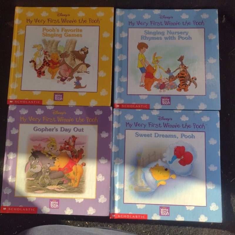 Four winnie the pooh books