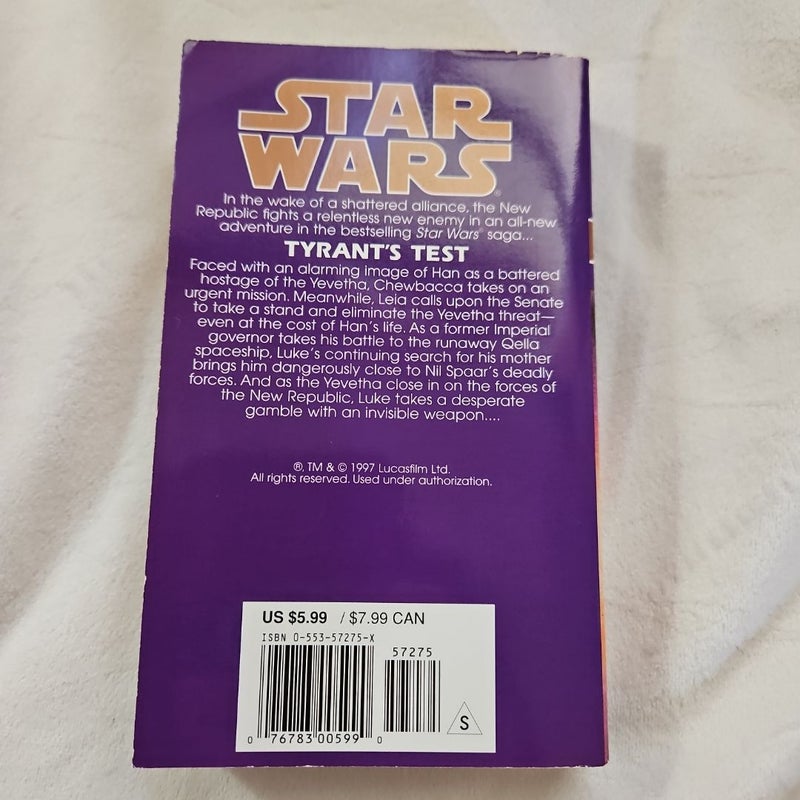 Tyrant's Test: Star Wars Legends (the Black Fleet Crisis)