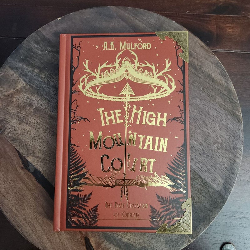 Bookish Box The High Mountain Court~ offers The Five Crowns of Okrith by A. K. Mulford