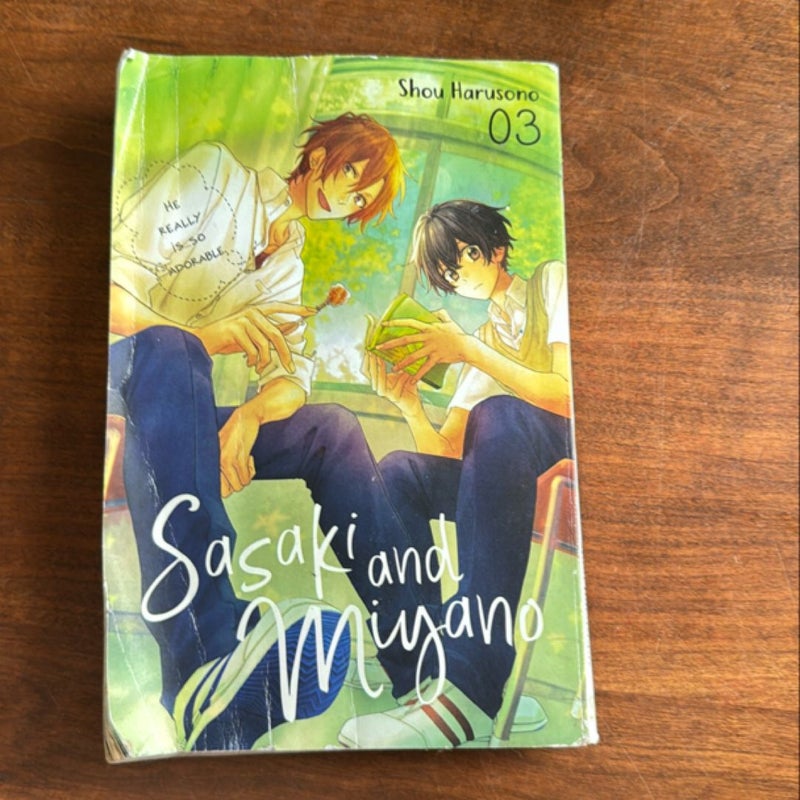 Sasaki and Miyano, Vol. 3