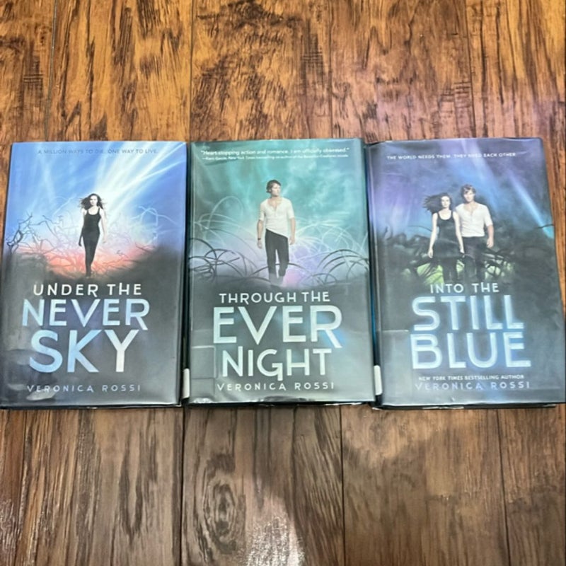 Under the Never Sky books 1-3