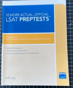 10 More, Actual Official LSAT PrepTests