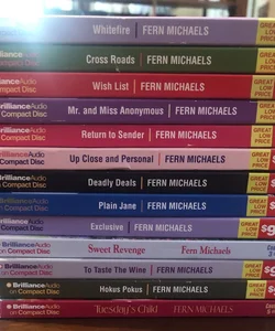 Fern Michaels lot of 13 AUDIOBOOKS