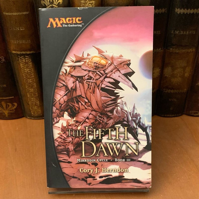 Magic the Gathering: The Fifth Dawn, Mirrodin Cycle 3, First Edition First Printing