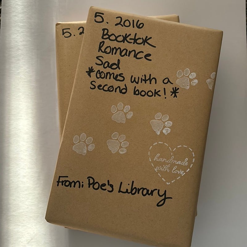 TWO pack- romance blind date with a book!