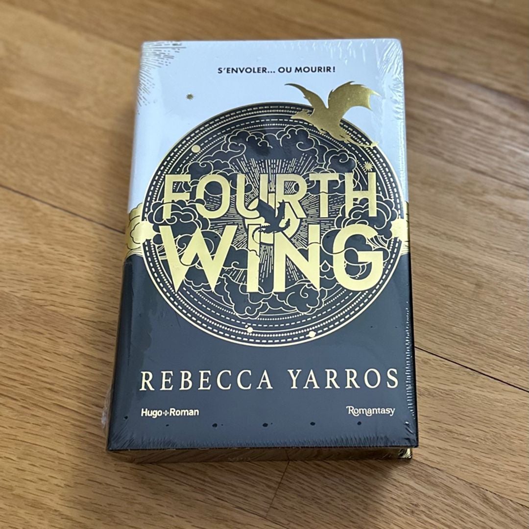 Fourth Wing French Special Edition with Sprayed Edges in Original Wrapping