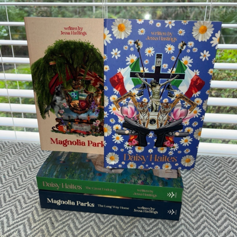 Magnolia Parks series old covers books 1-4