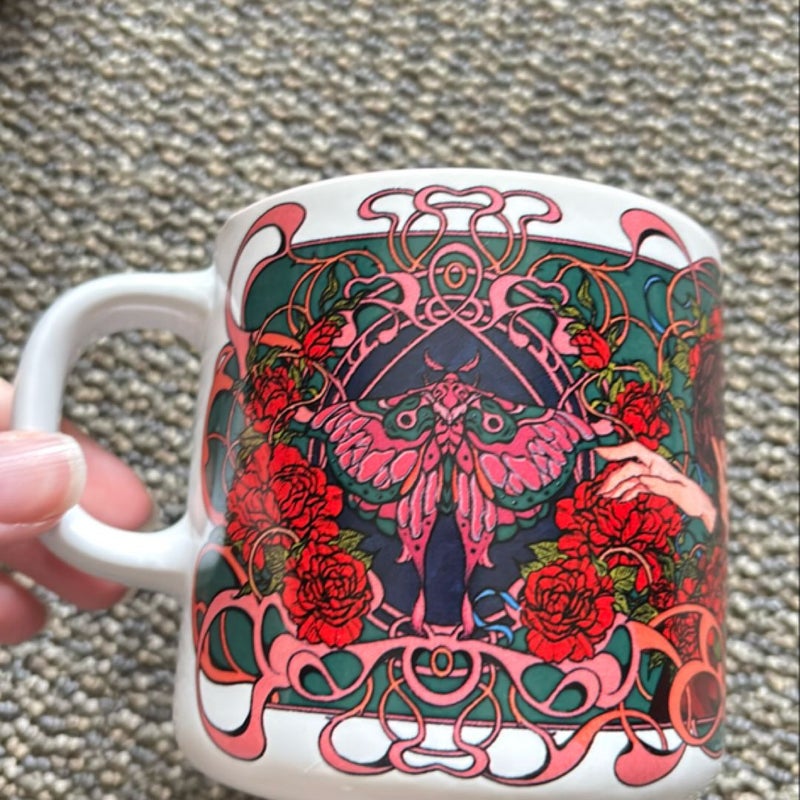 Fairyloot Crimson Moth Mug